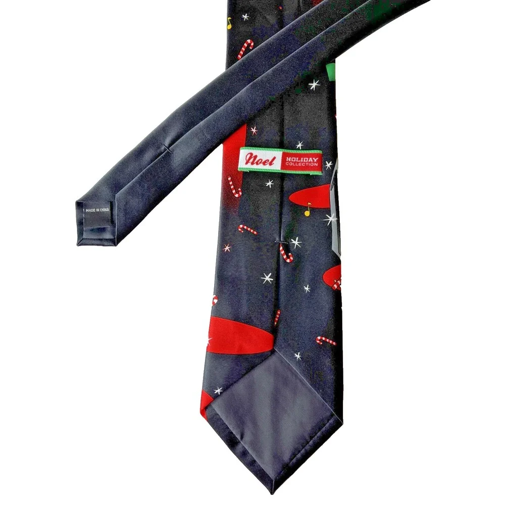 Noel Holiday Collection Necktie Teacher Tie Snowman‎ Christmas Reindeer Party 3
